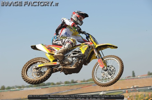 2009-10-03 Franciacorta - Motocross delle Nazioni 1536 Free practice OPEN - Joaquim Rodrigues - Aprilia 450 POR